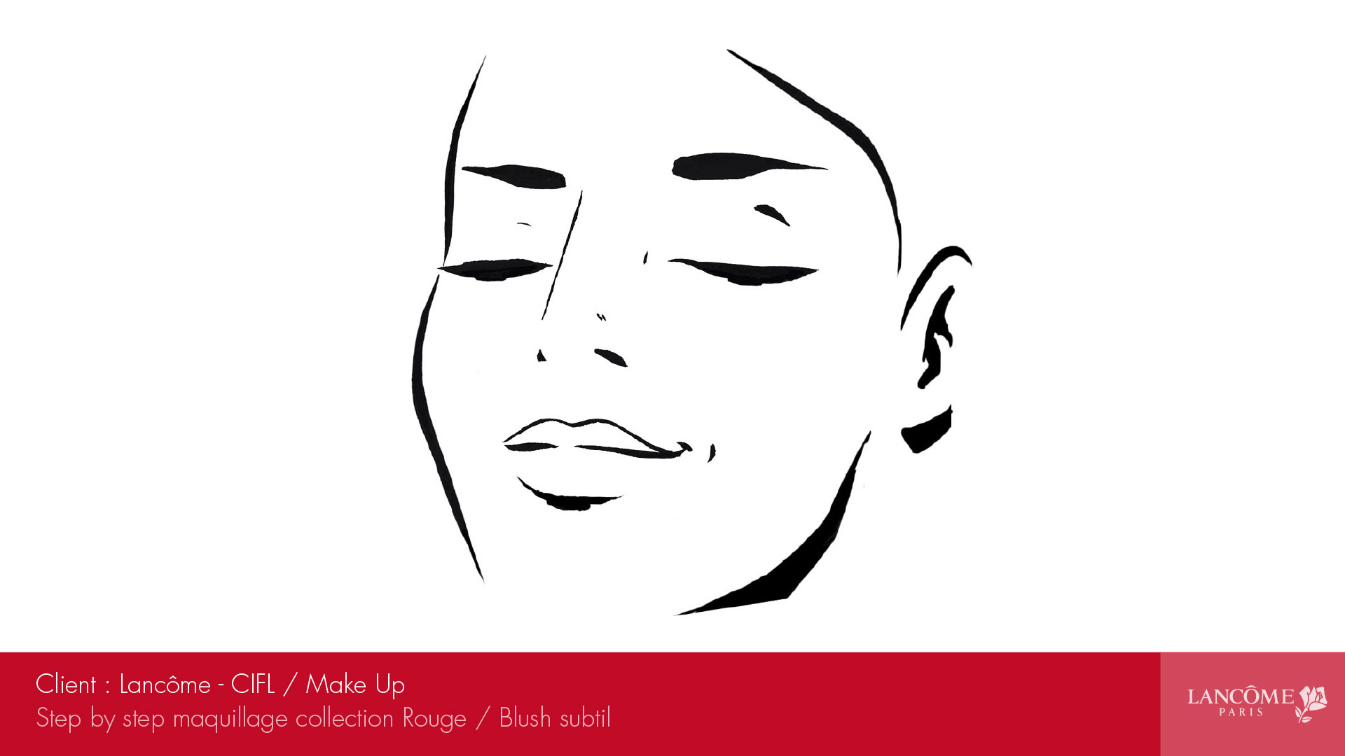 Illustrations pour Lancôme – CIFL Make Up